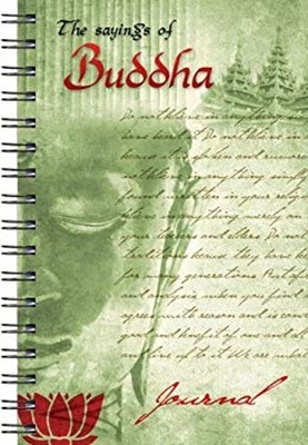 Wire-o Journal - Buddha - Quote - Medium - Lined both Sides Spira