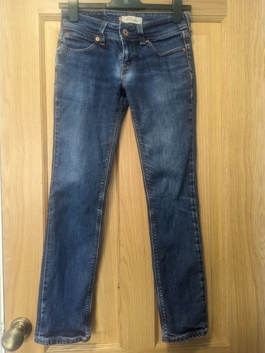 Levis 571 Slim Fit Denim Jeans W27 INSIDE LEG 28 - Picture 19 of 19