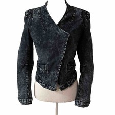 Vera Moda Snap Button Collarless Shoulder Pad...