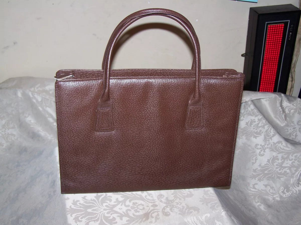 Launer Designer women Handbag Purse Launer London LTD-Brown Color