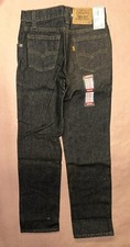 Vintage 1990 s Levis 505 Boys, Deadstock NWT, Size 11