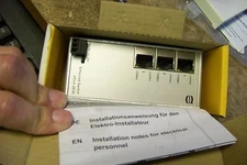 new harting 20761033000 Ethernet Modules ETHERNET SWITCH ECON 2030-A, 3 PORT 