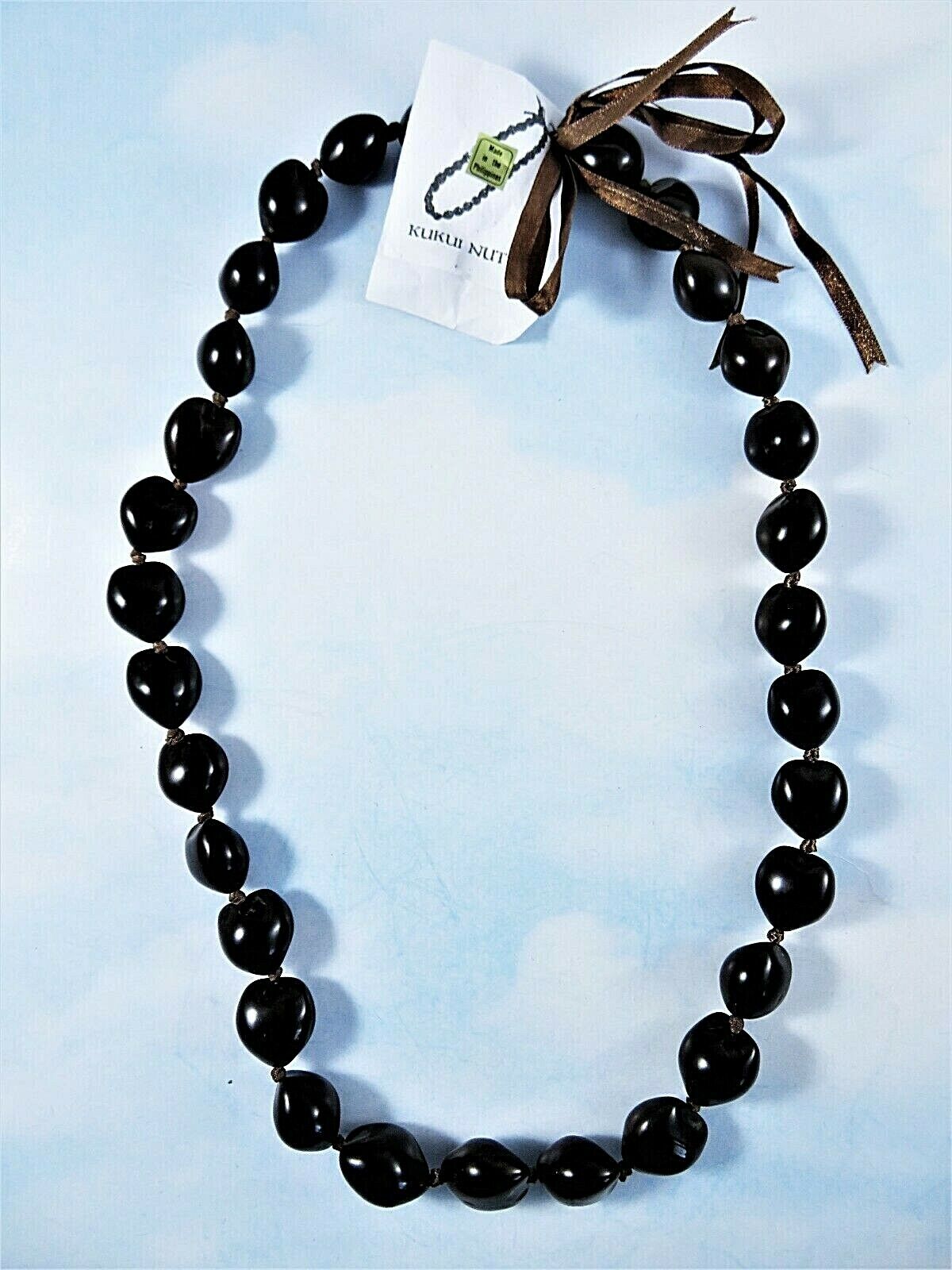 Hawaiian Leis Kukui Nut Beads Necklaces with Cowrie Shell for Men and Women  28