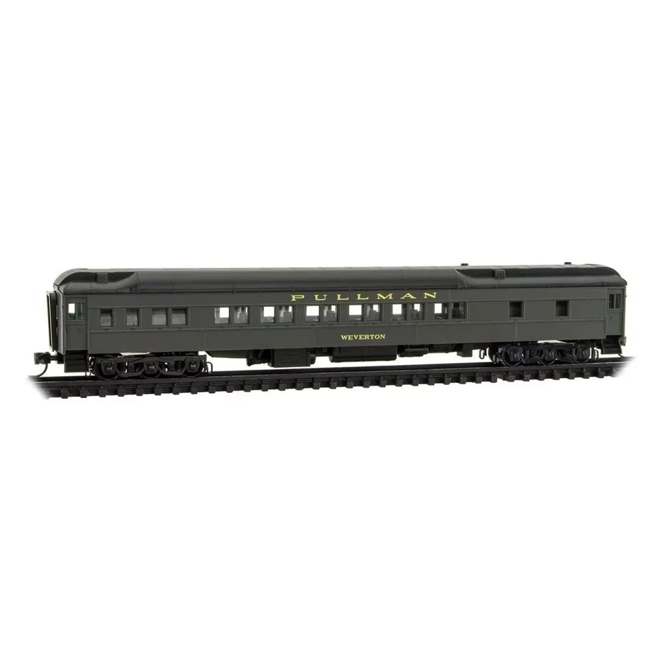 Micro Trains N Scale ~ Union Pacific Pullman Heavyweight 12-1 Sleeper ~ 98302251 - Image 4 of 4