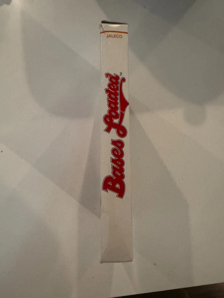 NES Bases Loaded Box and Manual - Only No Cartridge - Orange Jaleco Circle Seal - Image 4 of 4