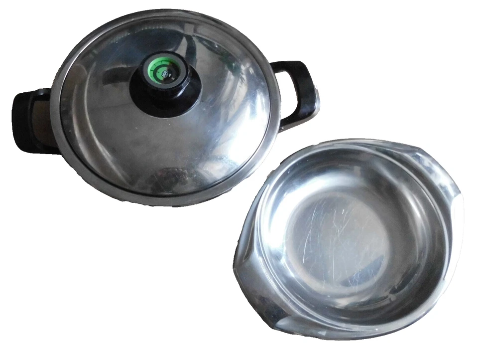 AMC Topf 2 Liter, 28 cm,mit Visiothermdeckel u. AMC Schüssel sehr guter Zustand