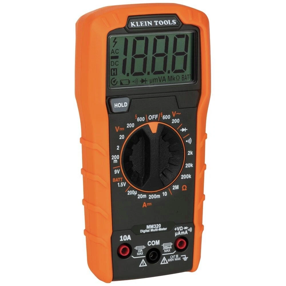 Klein Tools MM320KIT Digital Multimeter Test Kit New eBay