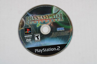 Phantasy Star Universe (Sony PlayStation 2, 2006, PS2) Authentic, game disk only