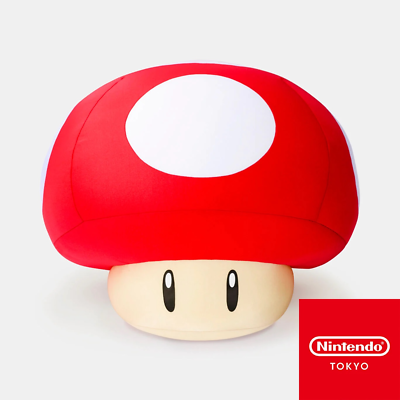 Cushion Super Mario Super Mushroom [Nintendo TOKYO/OSAKA