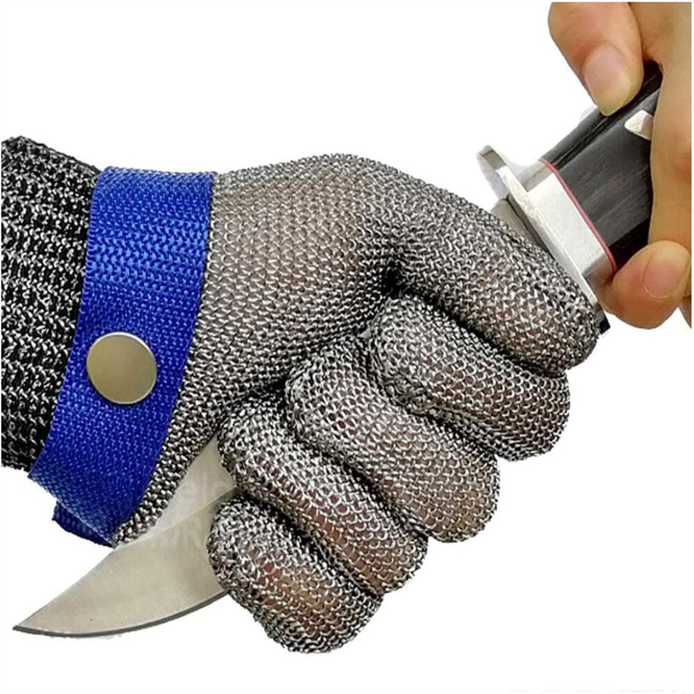 Stainless Steel Mesh Glove Knife Cut Resistant Chain Mail