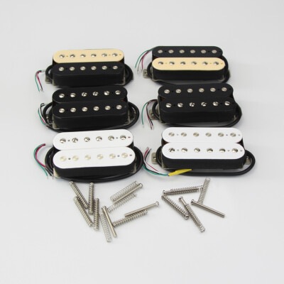 FLEOR Alnico 2 Humbucker Double Coil Guitar Pickup Neck/Bridge/N+B  for ST Style