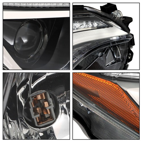 Left+Right Projector Headlights Pair For Toyota Rav4 2016-2018 Tube Bar Halogen - Bild 3 von 12