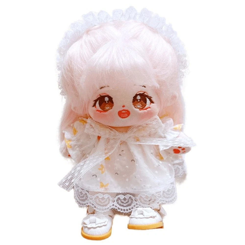 VETEMENTS Peluche bambola copricapo moda bambola vestiti 20 cm accessori bambola fascia carina