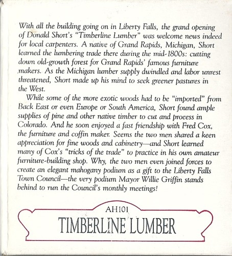 Americana Collection: AH101 TIMBERLINE LUMBER. Im Originalkarton. - Bild 5 von 7