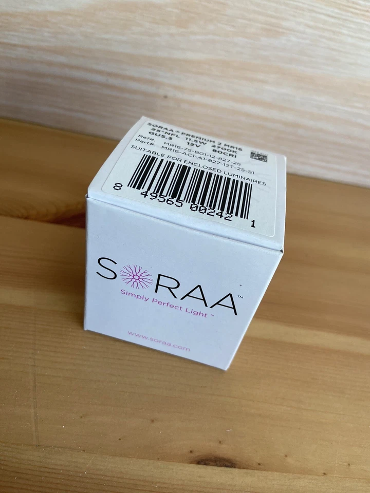 LED - SORAA PREMIUM 2 MR16-75-B01-12-827-25 2700 GU 5.3 11.5 W Lamp Light Bulb - Image 4 of 4