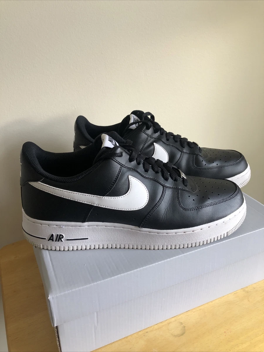 Nike Air Force 1 '07 AN20 Black White. Black Air Force 1 Low Mens Size 11  w/box