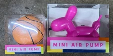 Target Bullseye Playground Pink Balloon Dog & Ball Mini Air Pump 2024 Lot of 2