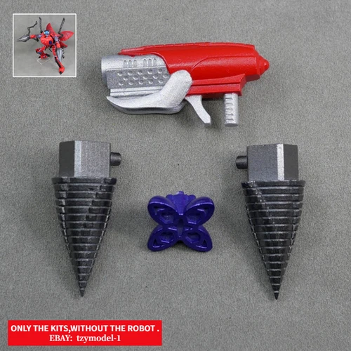 For Legacy Predacon inferno Weapon Upgrade Kit Drill Gun Accessories 3D DIY