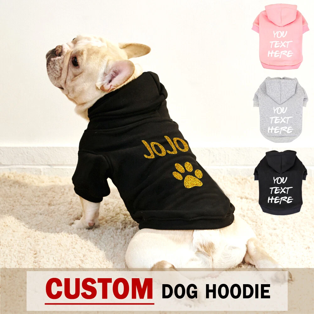 Custom top dog clothes