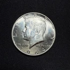 1964 Silver Kennedy Half Dollar - Choice Gem Brilliant Uncirculated++