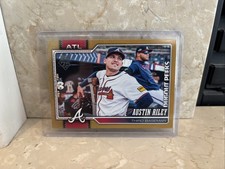 2026 Topps Series 1 Celebration Austin Riley Dugout Peeks /50