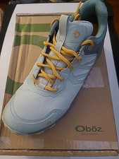 Oboz Women's Hiking Shoes Katabatic Low B- Dry Waterproof, Glacier, Size 9 M