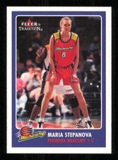 2001 Fleer WNBA #6 Maria Stepanova  Basketball MERCURY NM-MT