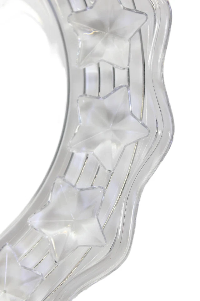 Tiffany & Co Unisex Adultos Estrellas de Cristal Clásico 12" Plato Transparente Foto 2 de 4