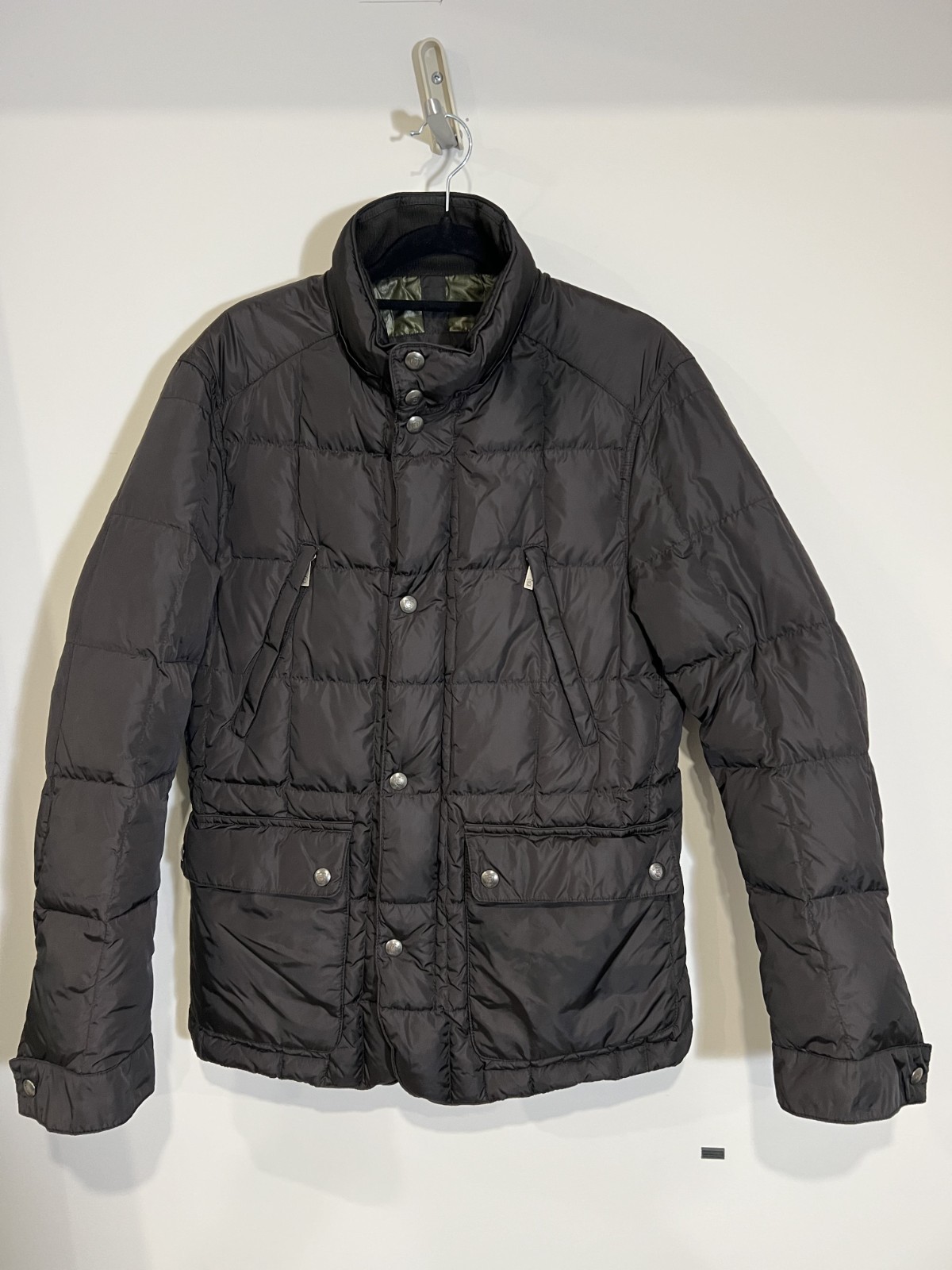 Massimo Dutti Down Jacket Medium M Black Feather … - image 1