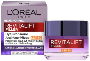 L'Oréal Paris Anti Age Tagescreme LSF 50 Hyaluronsäure 50ml Faltenminderung