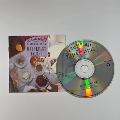 CBS Masterworks Dinner Classics Breakfast in Bed CD 1990 Classical CD & ARTWORK