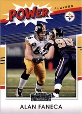 2021 Panini Contenders Power Players #3 Alan Faneca - FB