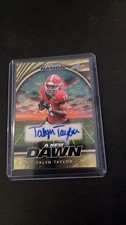 2025 Leaf Football Nation A New Dawn Superfractor Gold Talyn Taylor 1/1 Auto UGA