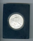 2008 Silver Eagle Brilliant Uncirculated, One Ounce Silver Coin with Box