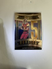 2025 Panini Select - Select Numbers Jayden Daniels #22