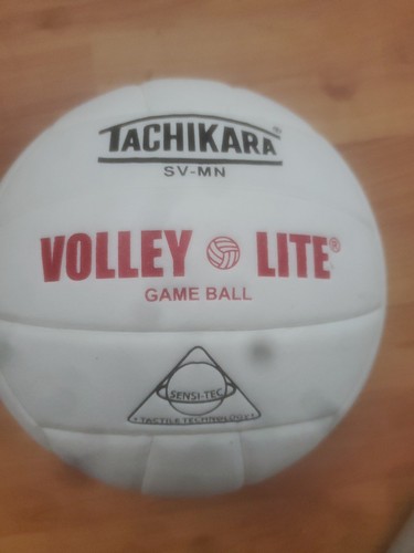 Tachikara Volleyball SV-MN Volley Lite Game Ball B-22 White