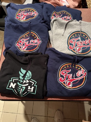 6 New XL WNBA Hoodies
