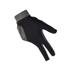 1pc Three-Finger Billiard Glove Silicone Non-Slip Elastic Left Hand Glove -