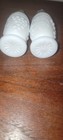 Milk Glass Salt And Pepper Shakers — photo 4
