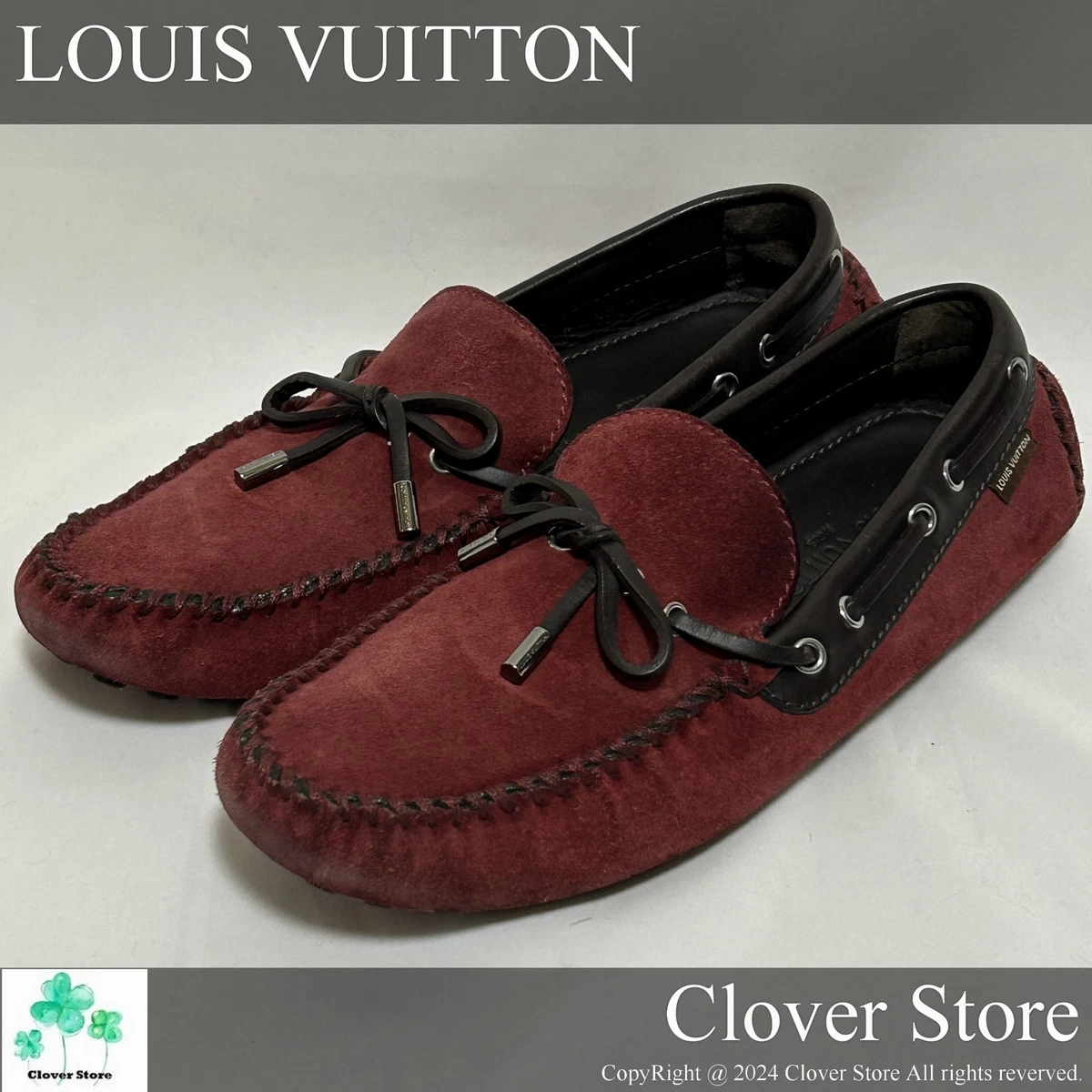 Louis Vuitton moccasins in red size 11 UK Louis Vuitton Loafer Red Casual Shoes for Men for sale - eBay main image 4