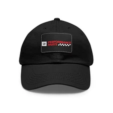 American GM Performance Parts  Logo Unisex Dad Hat - Leather Patch Dad Hat 
