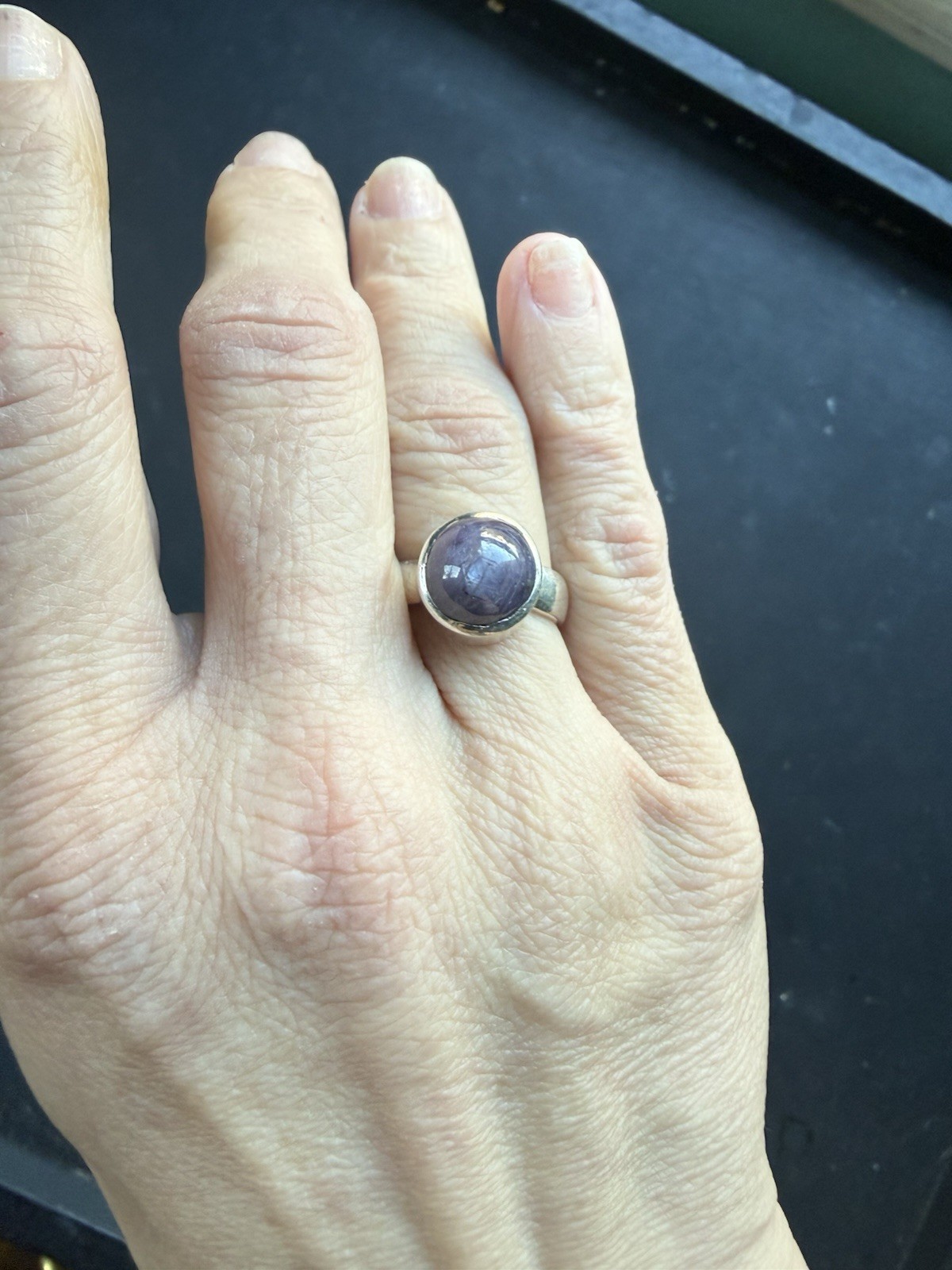 Ruby Ring Sterling Silver Size 6 Everyday Ring Fo… - image 7