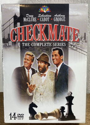CHECKMATE: THE COMPLETE SERIES - NEW DVD Classic 60s Mystery Series Doug McClure