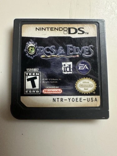 nintendo ds orcs and elves