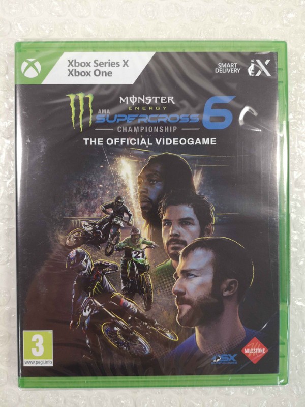 MONSTER ENERGY SUPERCROSS 6 XBOX ONE /SERIES X FR NEW (GAME IN ENGLISH/FRANCAIS/