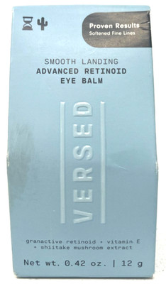 Versed Smooth Landing Advanced Retinoid Eye Balm Sealed 0.42 oz Each