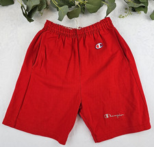 VTG Champion Red 80's Shorts Size M 32-34 Made in USA