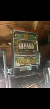 Pachislo Slot Machine With Manual/coins And Keys. Takes No Quarters