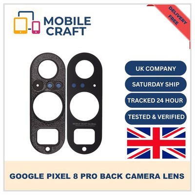 Für Google Pixel 8 Pro Rückseite Back Kamera Linse Glas Premium Qualität Ersatz