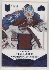 2013-14 Panini Dominion Authentic Material Jersey 56/99 Calvin Pickard #D-LV 0ab